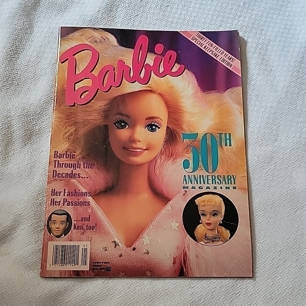 BARBIE Magazine Winter 1990 30th Anniversary Issue EUC